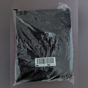 Victoria's Secret Cotton High-Rise Fleece Wide Leg Lace Up Lounge Pants XXL New